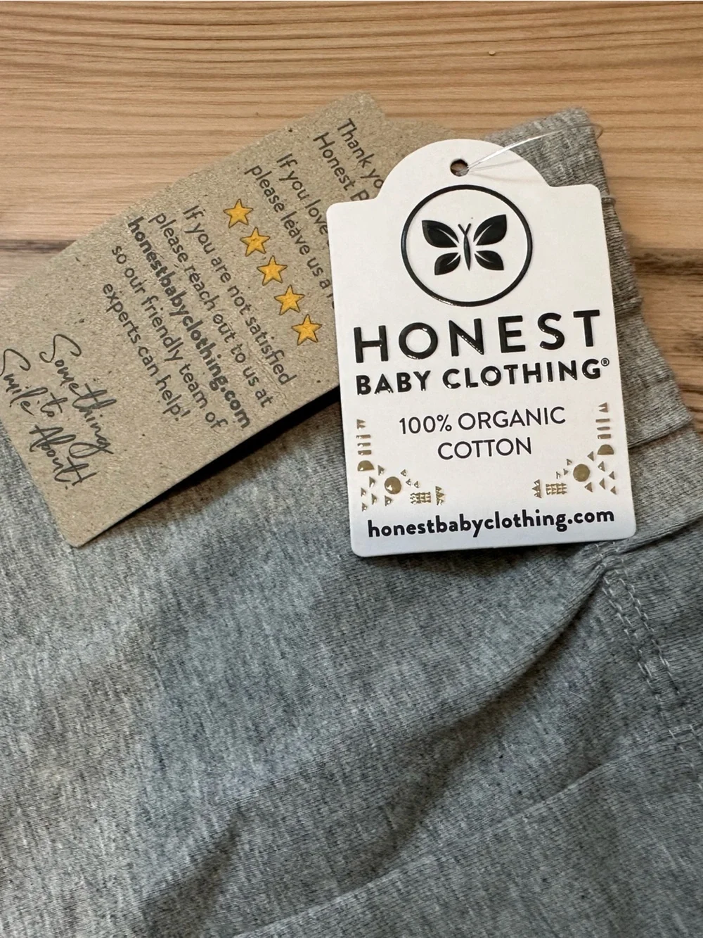 The Honest Company Heather Gray Kids Stretch Leggings
